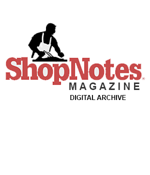 ShopNotes Magazine Digital Archive logo.